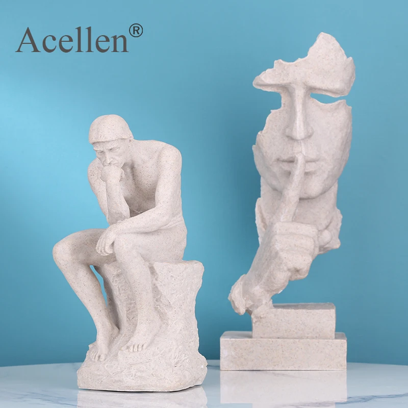 Абстрактная скульптура аксессуар для украшения офисного стола современное