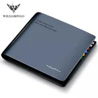 Брендовые роскошные кожаные кошельки для взрослых мужчин, двойной кошелек, маленький кошелек pl171321 -2