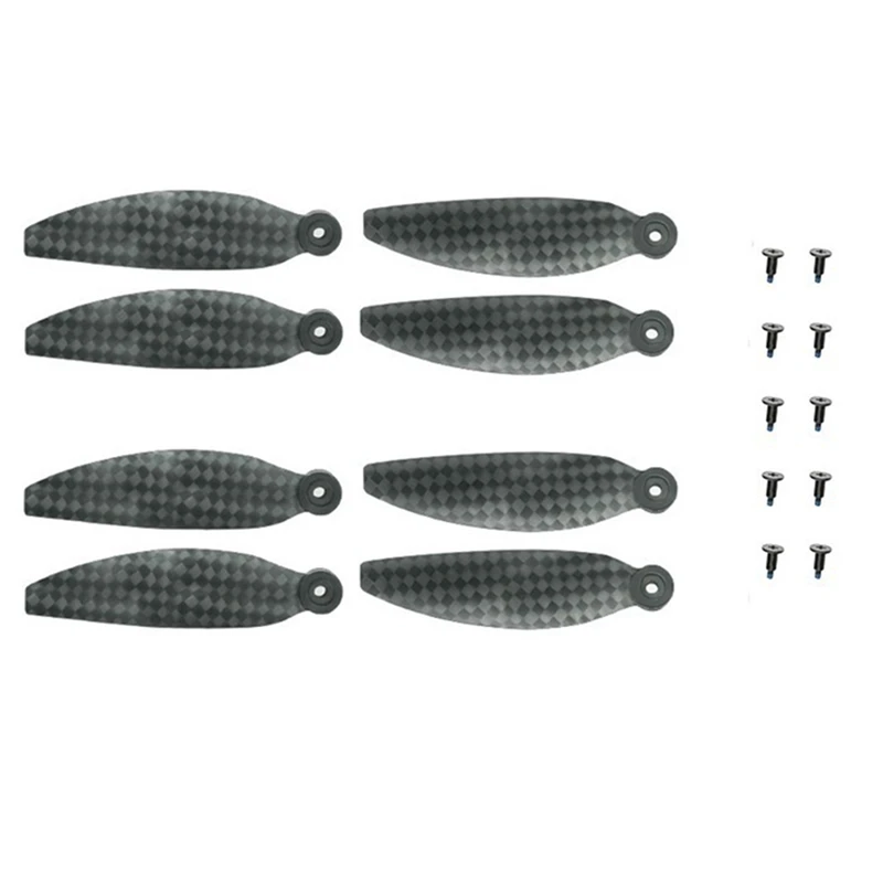 

2 Pair/8Pcs Carbon Fiber Propeller Low Noise Quick-Release Blades for DJI Mavic Mini Drone