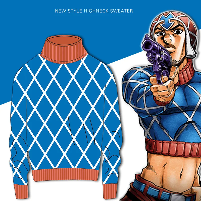 Костюм для косплея драйверо миста из аниме Невероятные приключения Джоджо