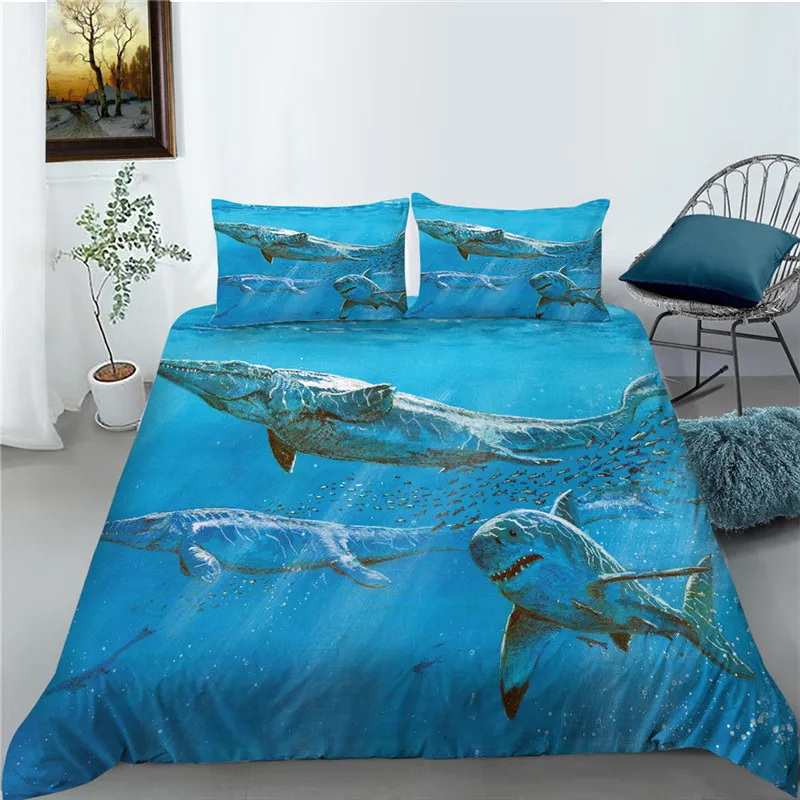 

3D Bedding Set King Duvet Cover Animals Design Bed Set Queen Size Home Decorations Kids Boys Girls Full Seasons