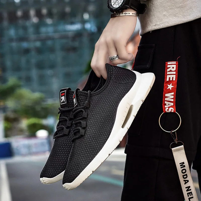 Оптовая продажа Лидер продаж легкие спортивные кроссовки женские дышащие белые