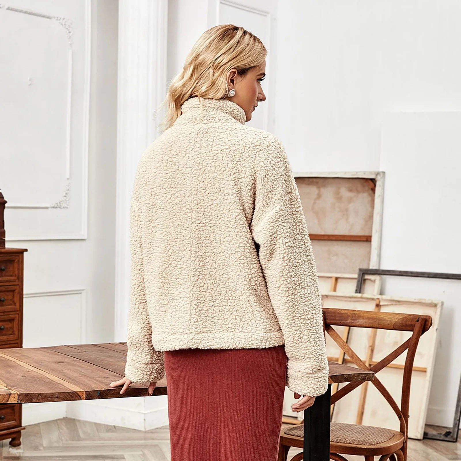 Большой натуральный мех на пуговицах с капюшоном зимнее пуховое пальто для