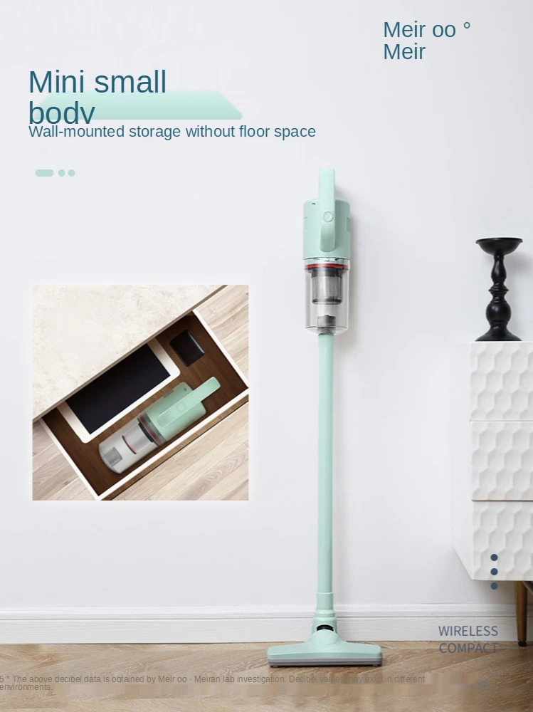 

zq Wireless Vacuum Cleaner Household Handheld Small High-Power Powerful Bed Mite Cleaner