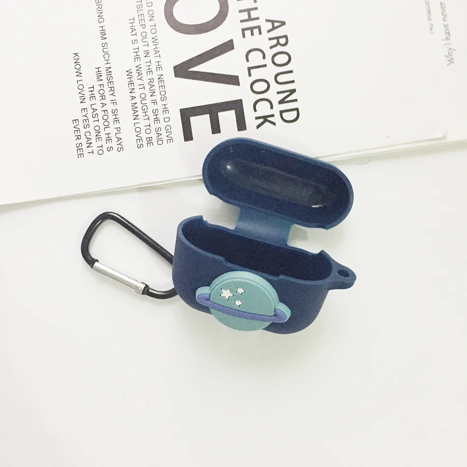 

For Lenovo LP1 Case Cartoon astronaut Silicone Protective Case For Lenovolp1 Wireless Bluetooth earphone Cover