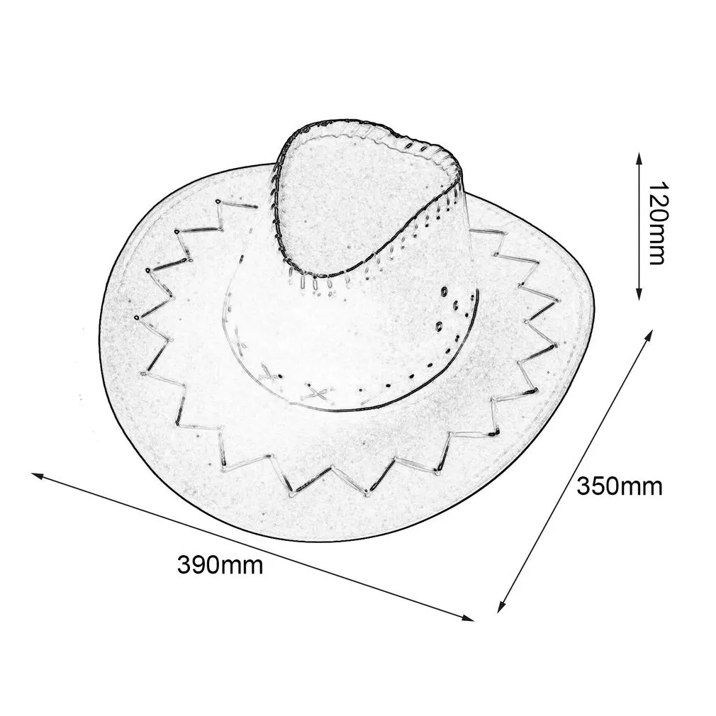 Модный дизайн дышащая мужская и женская шляпа в ковбойском стиле летняя уличная