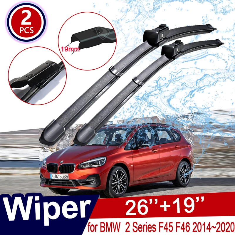 

Car Wiper Blades for BMW 2 Series F45 F46 2014~2020 Windscreen Window Wipers 216i 218i 220i 225i 225xe 216d 218d 220d Car Goods