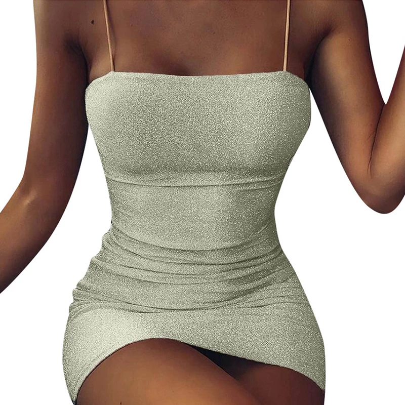 Пикантные Клубные nocturno Vestido Mujer sin mangas Slim apretado vestidos delgada correa de homb | Женская одежда