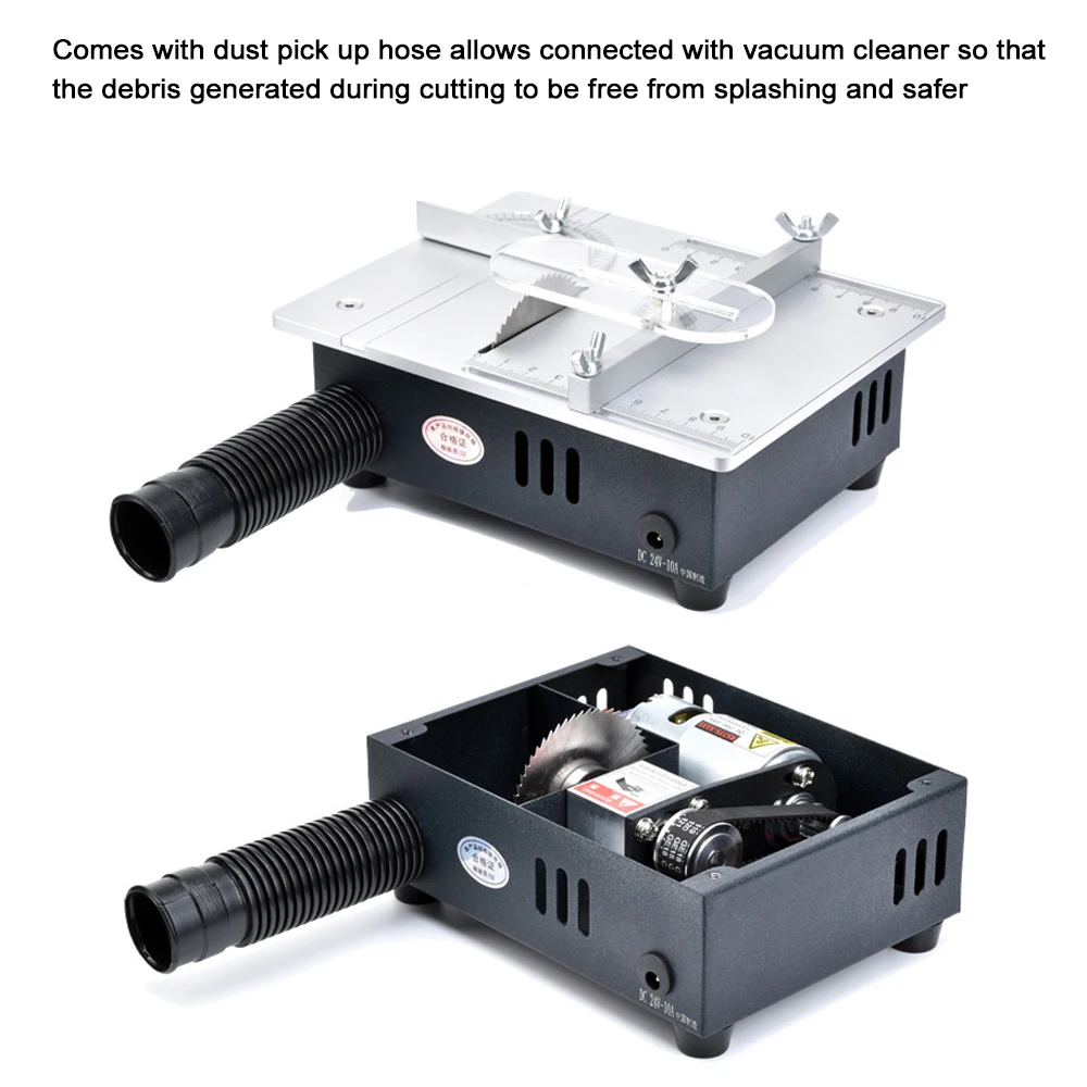 

Mini Table Saw Electric Desktop Saws Small Household DIY Cutting Tool Multifunctional Woodworking Tool Bench Lathe Machine