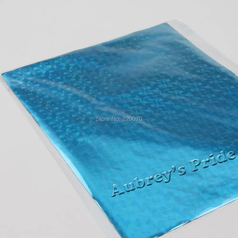 Бесплатная доставка 50 шт. (20x29 см) светильник с голубым тиснением A4 горячего