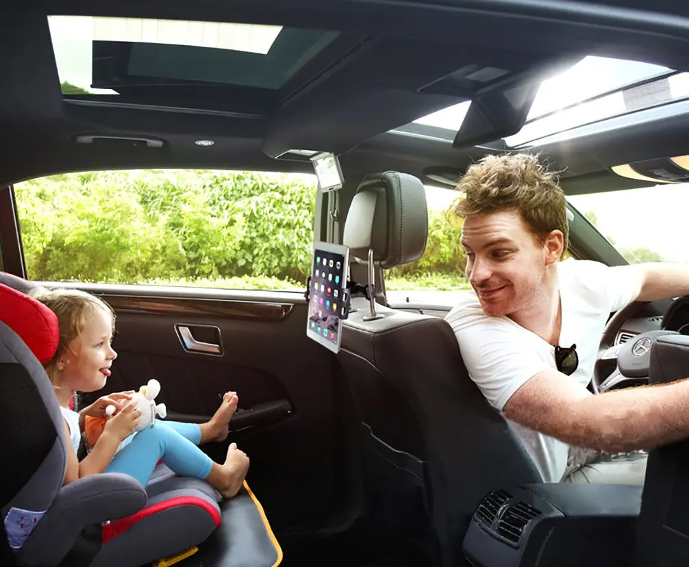 Автомобильный держатель для планшета FORNORM вращающийся на 360 градусов 4 11 дюймов iPad