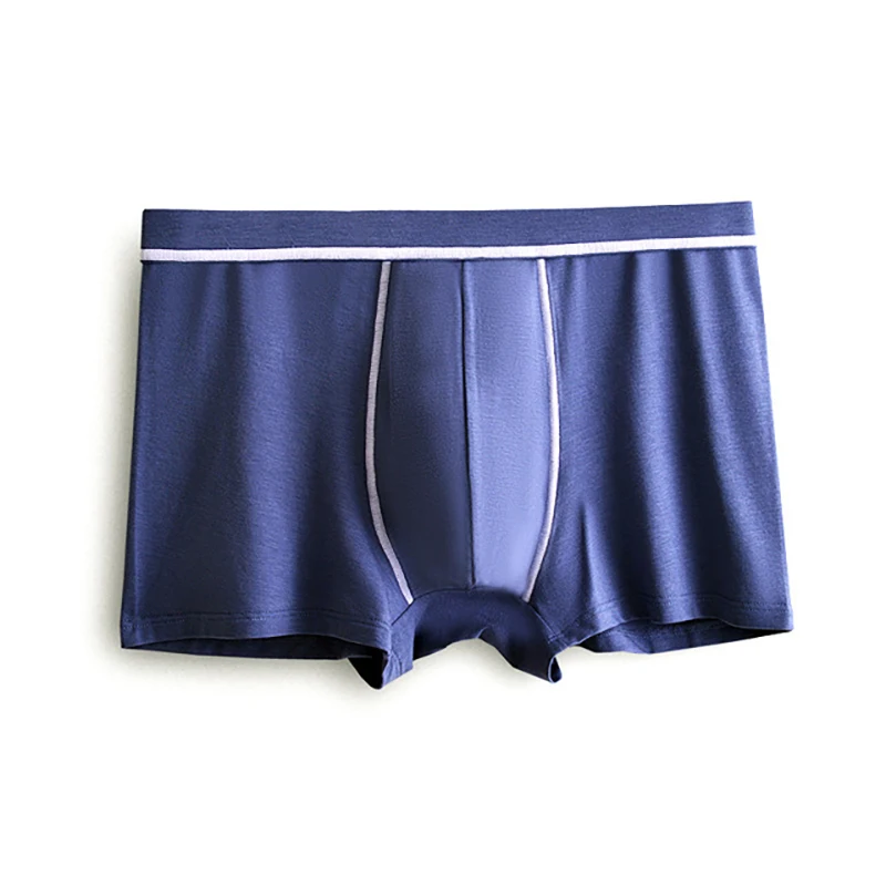 

Brand 1Pcs Mens Underwear Boxers Patchwork High Quality Cotton Men's Shorts Homme Underpants Modal Comfortable Men Panties Cueca