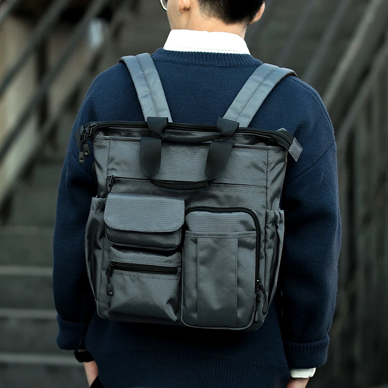 

Multifunction Fashion Shoulder Messenger Bag Casual Business Men Briefcase Large Capacity Male USB Port Backpack Travel Handbag