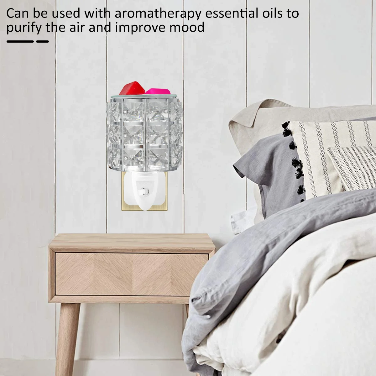 Ароматическая лампа для офиса и дома ночсветильник из кованого железа с