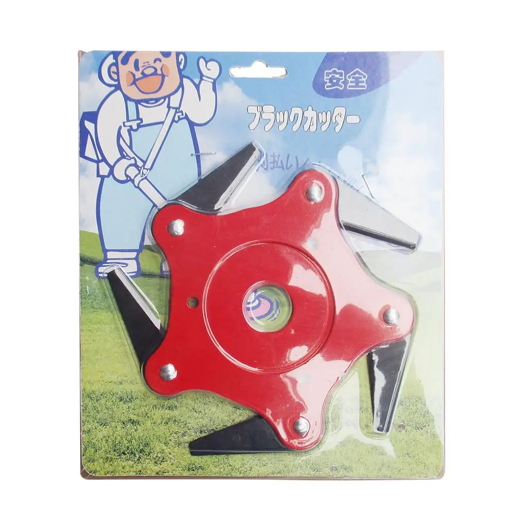 

Mower Replacement Trimmer Head Manganese Steel Alloy 5-edge Power Grass Cutter Garden Lawn Mower Cutter Accessory