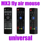 Пульт дистанционного управления MX3 Air Mouse с голосовой подсветкой, беспроводная клавиатура 2,4G RF для ТВ-приставки X96 mini KM9 A95X H96 MAX Android