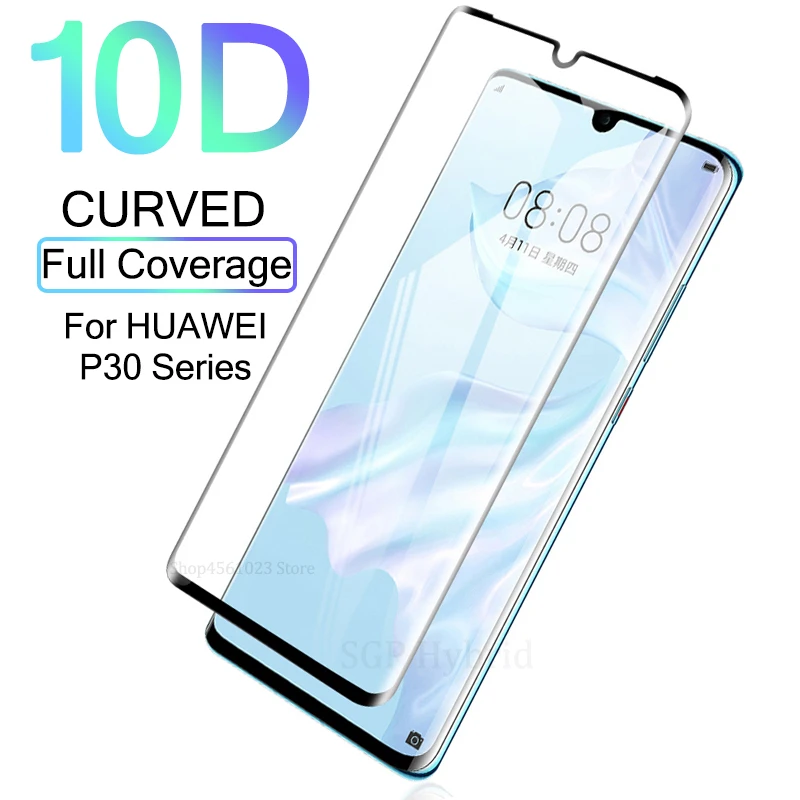 P30Pro закаленное стекло 10D для Huawei P30 Pro Lite защитное на Hauwei P30Lite P 30Pro 30Lite световая