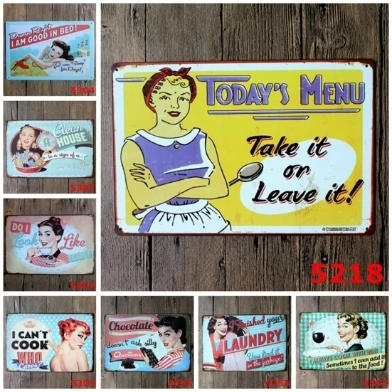 

Metal Tin Sign I Used To Drink Decor Bar Pub Home Vintage Retro Poster Cafe Art