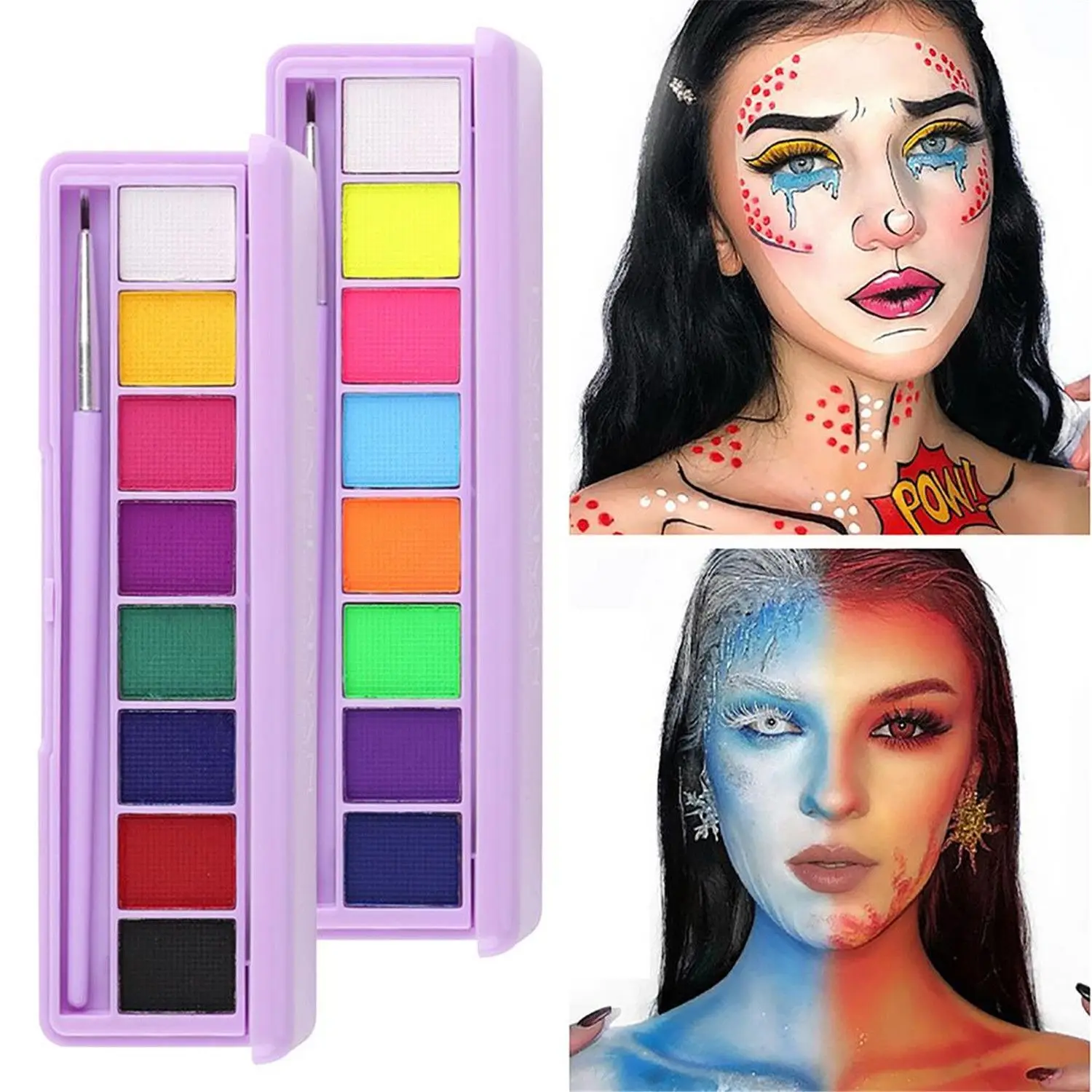 

Art Beauty Palette Painting Tinting Make Up Body Painting Eyeliner Eye Shadow