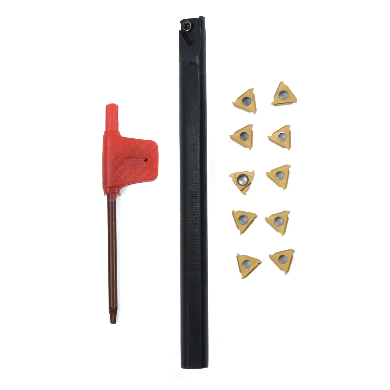 

SNR0010K11 Lathe Thread Threading Turning Tool Boring Bar Holder For 45HRC Kits