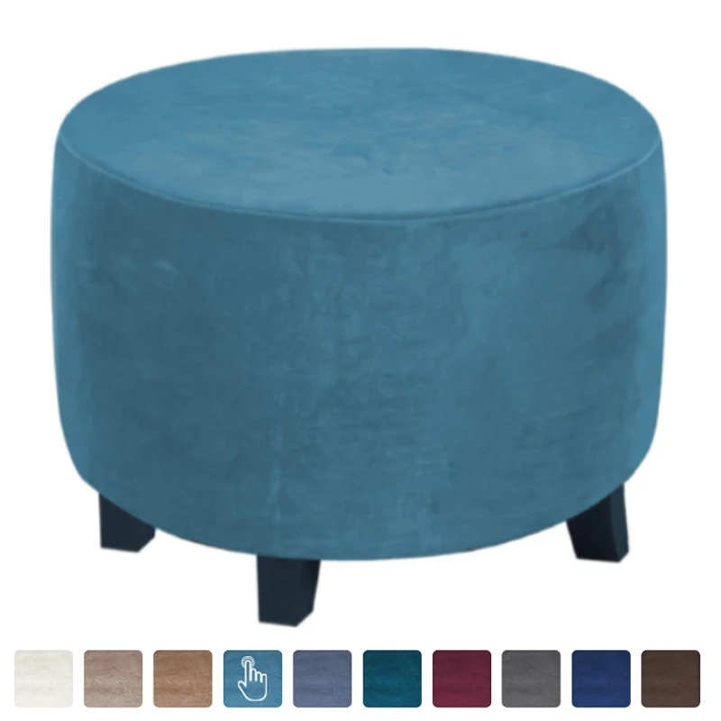 Чехлы из натурального бархата эластичные круглые складные для хранения