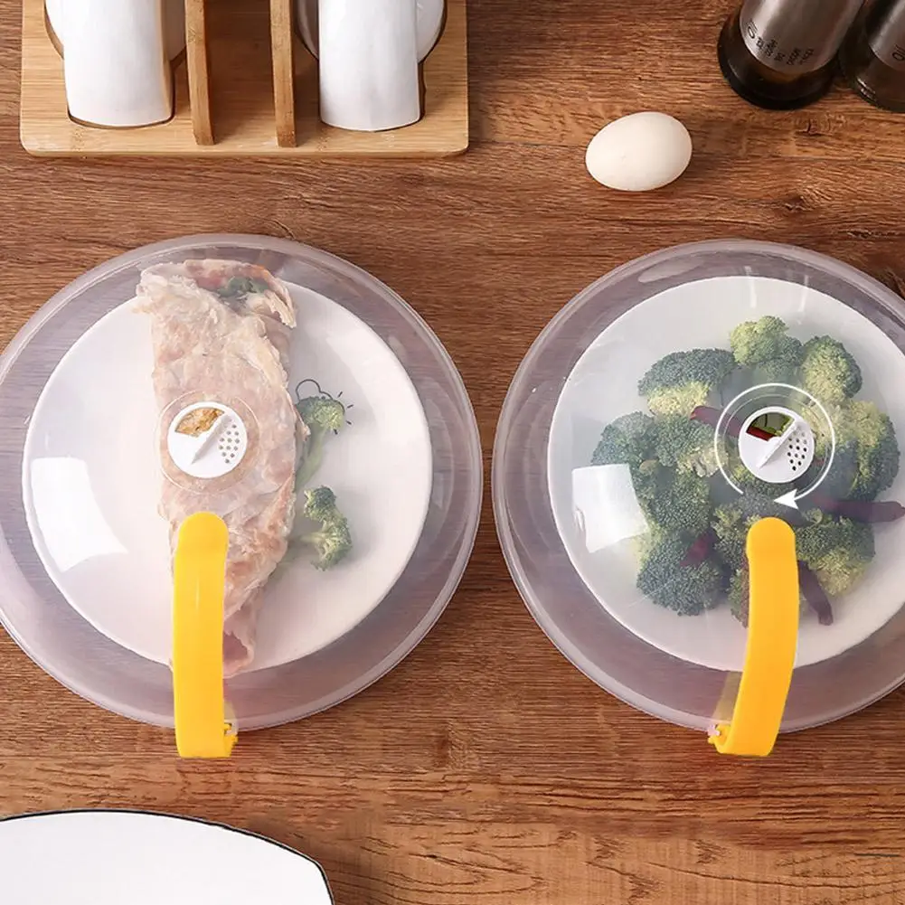 Профессиональная крышка для микроволновой печи с защитой от распыления и ручкой