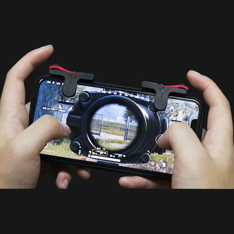 

Gamepad Touch Mobile Game Controller Triggers for Handle Smartphone Joystick Fire Ignition Button Shooter Aim Key