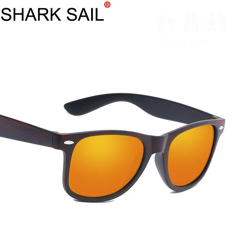 Брендовые дизайнерские поляризованные солнцезащитные очки в виде акулы женские