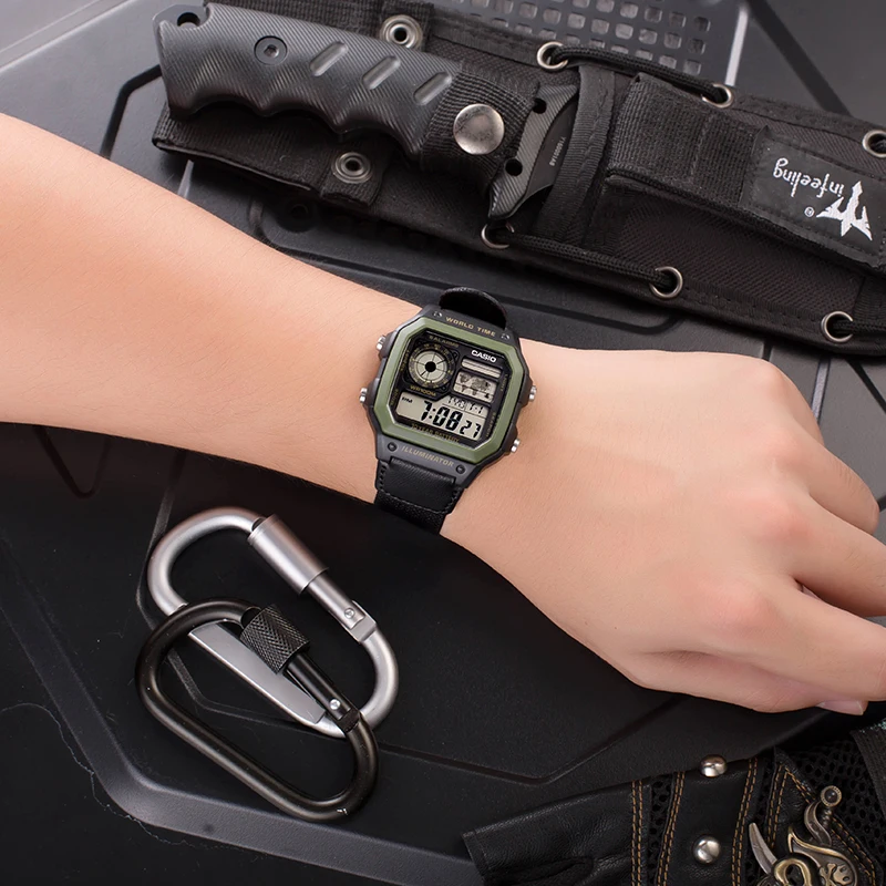 

Casio Watch AE-1200WHB-1B