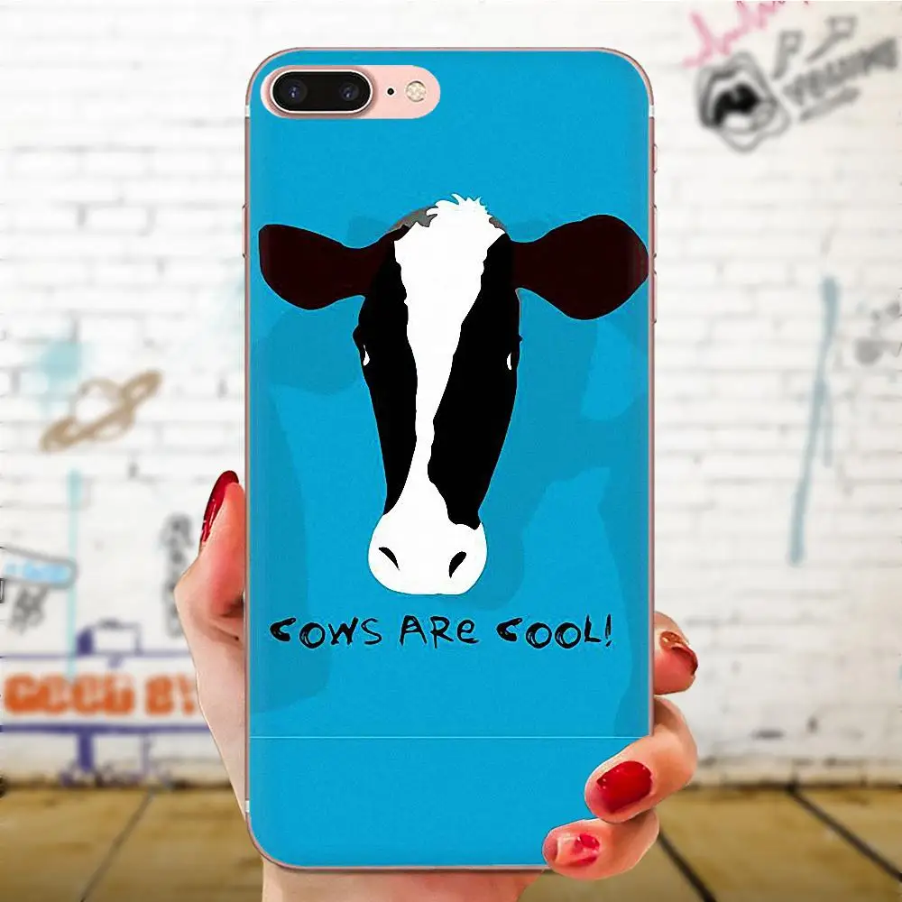 Aninal Hippo Cow For Samsung Galaxy Note 5 8 9 S3 S4 S5 S6 S7 S8 S9 S10 5G mini Edge Plus Lite Cartoon Pattern Phone Case | Мобильные