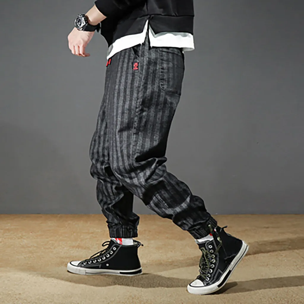 Мужские новые модные повседневные штаны на открытом воздухе с карманами со