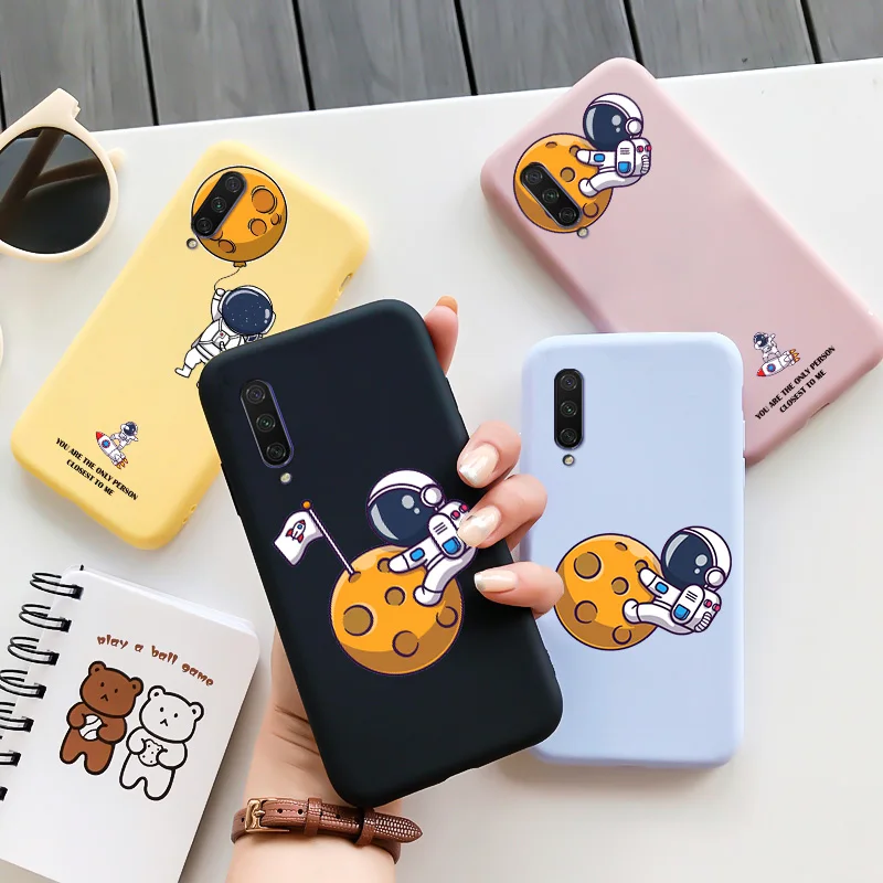 

Astronaut Soft Shell For XIAOMI CC9 CC9E CC9Pro Case Silicone Matte Thin Trend Personality Fashion Phone Cover For XIAOMI