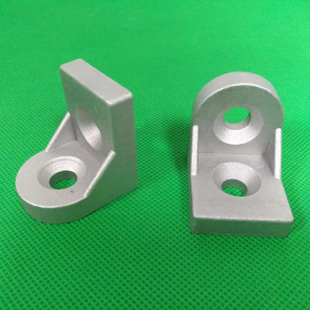 Серебристые и черные угловые кронштейны рулевого управления 2020 3030 4040 4545