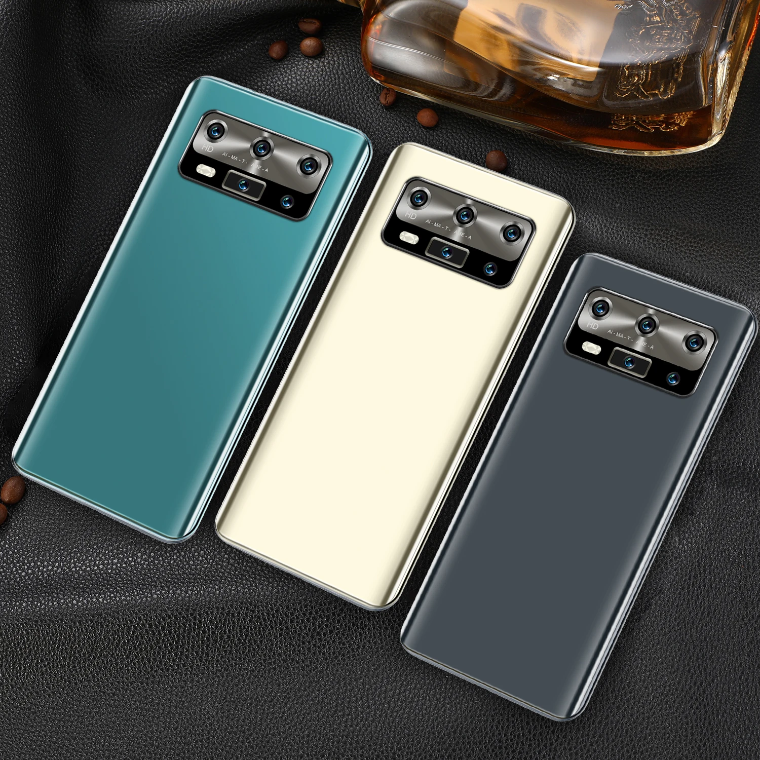

Huaw P51Pro 7.3Inch Global Version Smartphone Quad Camera Dual SIM Deca Core 512GB 48MP Android10 Cellphones In Stock