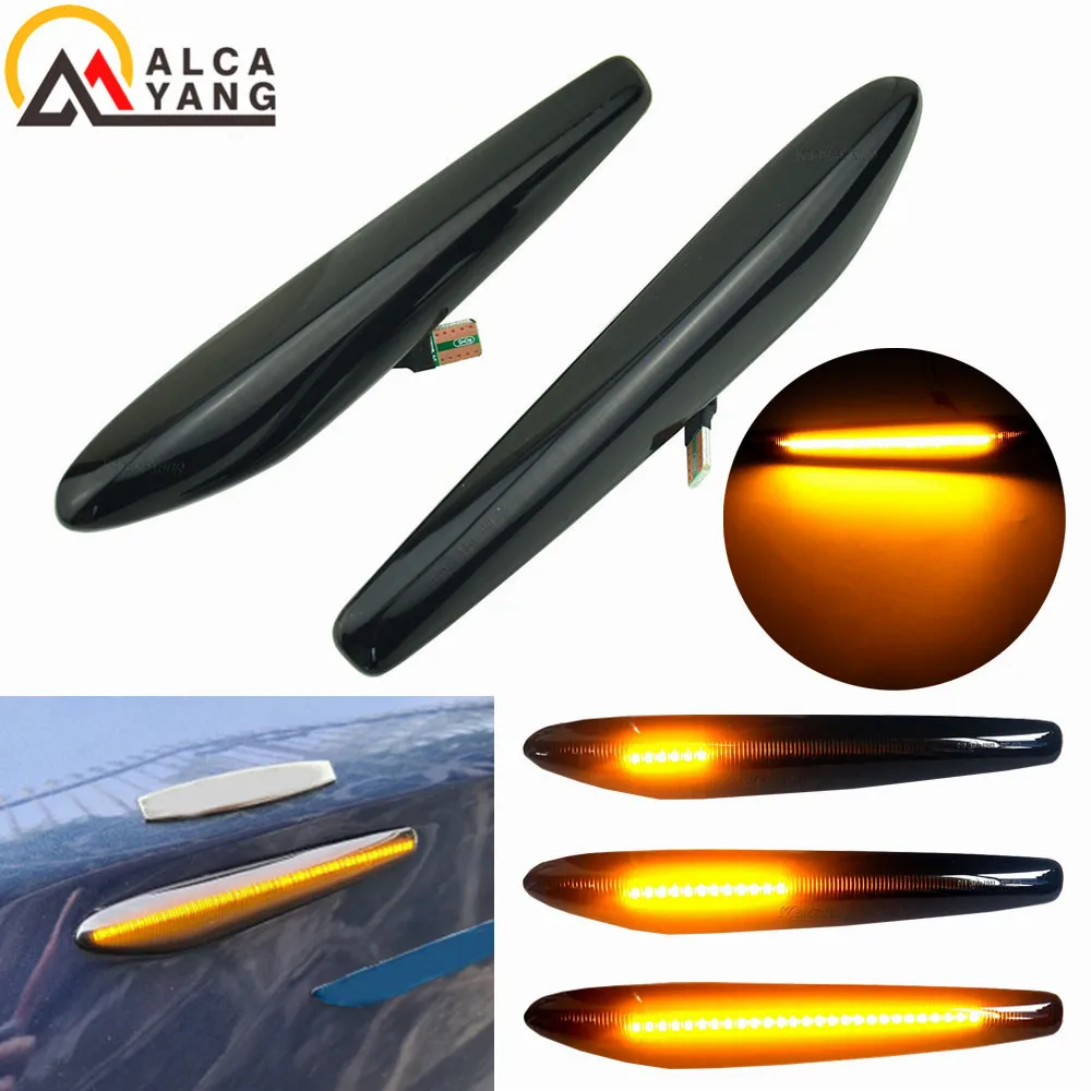 

Led Dynamic Turn Signal Light Side Marker Blinker Indicator Lamp Repeater For Alfa Romeo 159 Sportwagon Brera Spider 939 2006-12
