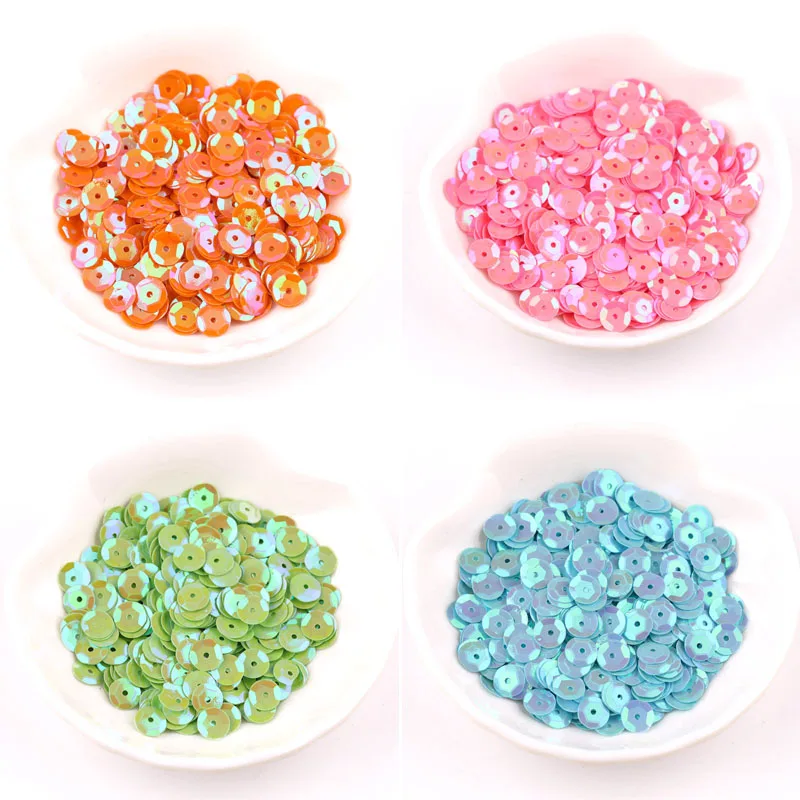 Набор из 20 г расшитых пайеток ручной работы материал для одежды упаковка цветные