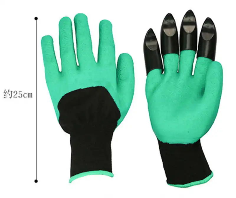 Копающие садовые перчатки с лапами Семейные защитные инструменты для посадки
