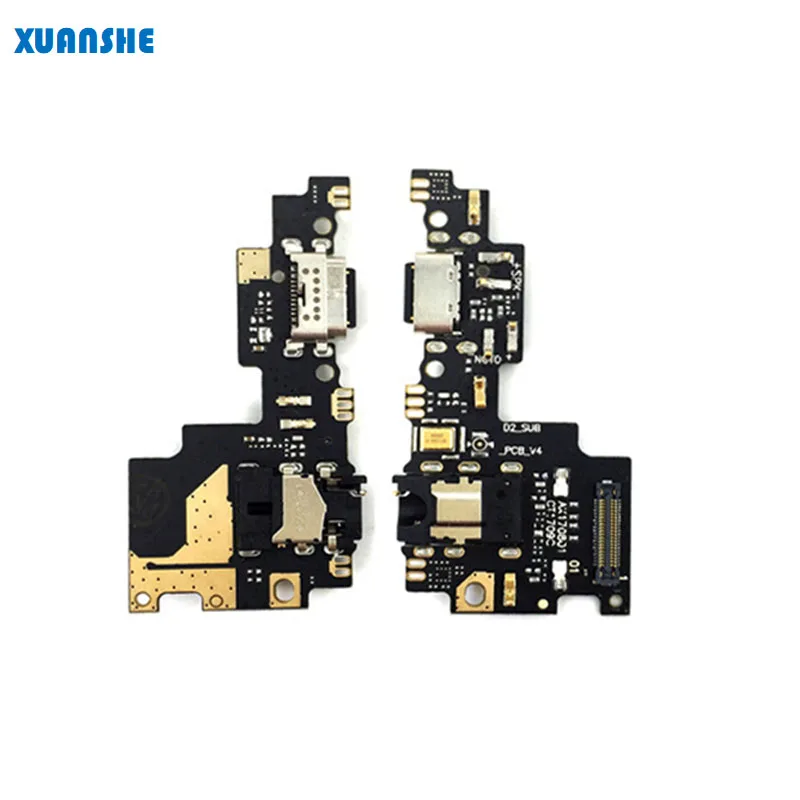

50/pcs For Xiaomi Mi 5X/A1 USB Charging dock flex cable board Charger Port Connector PCB Board Ribbon with Headphone Jack Audio