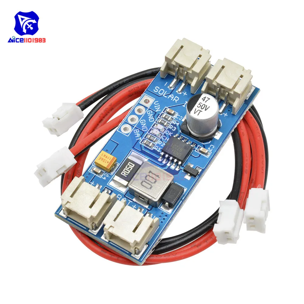 Diymore CN3791 MPPT Регулируемая Солнечная зарядная панель 3 7 в 18650 литиевая батарея