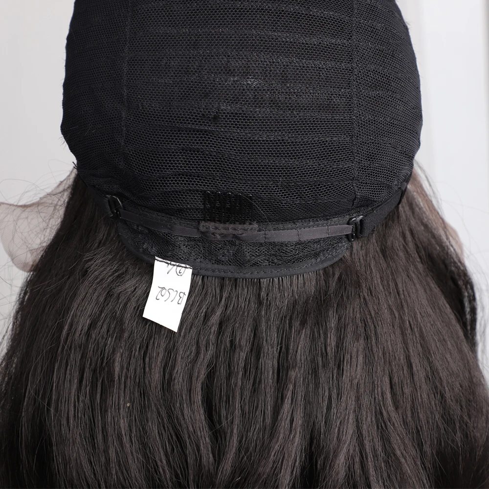 Парик Современная королева 24 дюйма синтетические со средним разделением