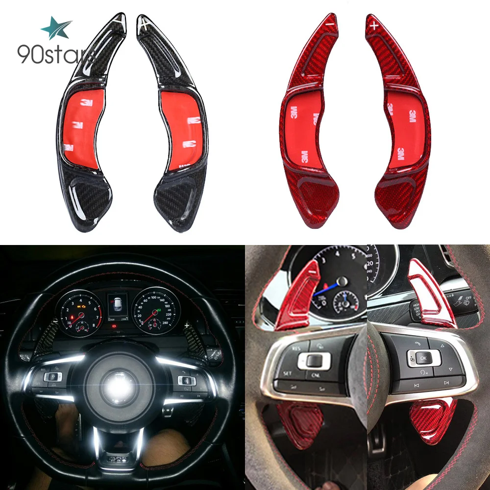 Удлинитель рулевого колеса из углеродного волокна для Volkswagen Golf 7 MK7 R Scirocco 2015 2016 2017