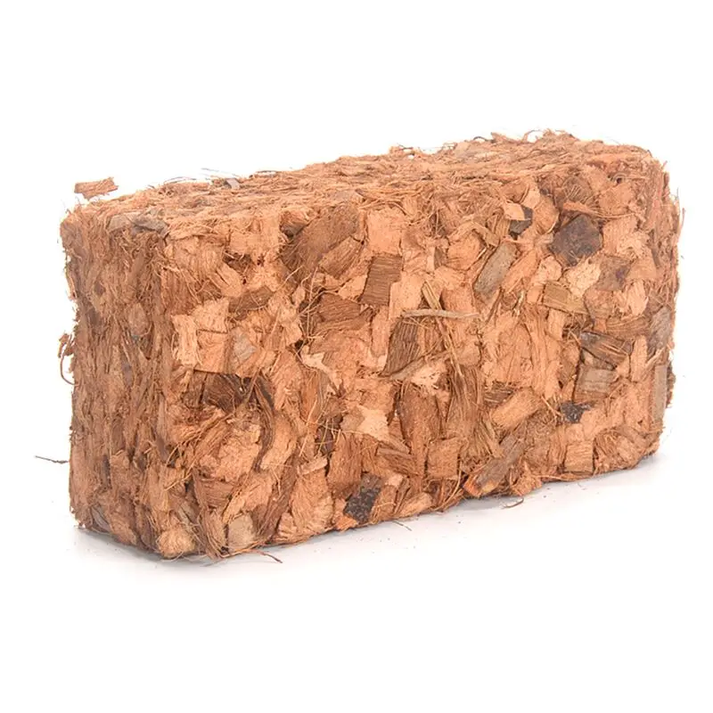 

2021 New 500g Coconut Coir Brick Peat Growing Organic Soilless Potting Garden Natural Plants Soil Nutrient Bed