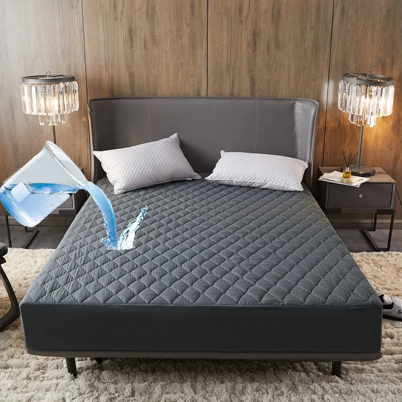 

Mattress Cover 100% Waterproof Mattress Protector Proof Dust Mite Mattress Pad Cover Anti-mite& Washable Bed Cover King Size