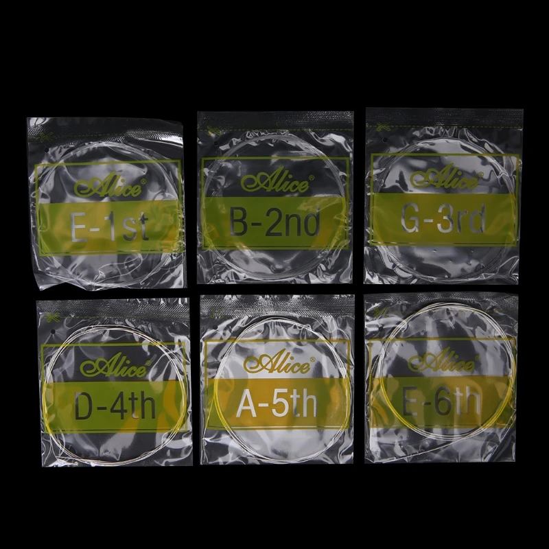 Набор струн для классической гитары 6 Классическая гитара из прозрачного нейлона