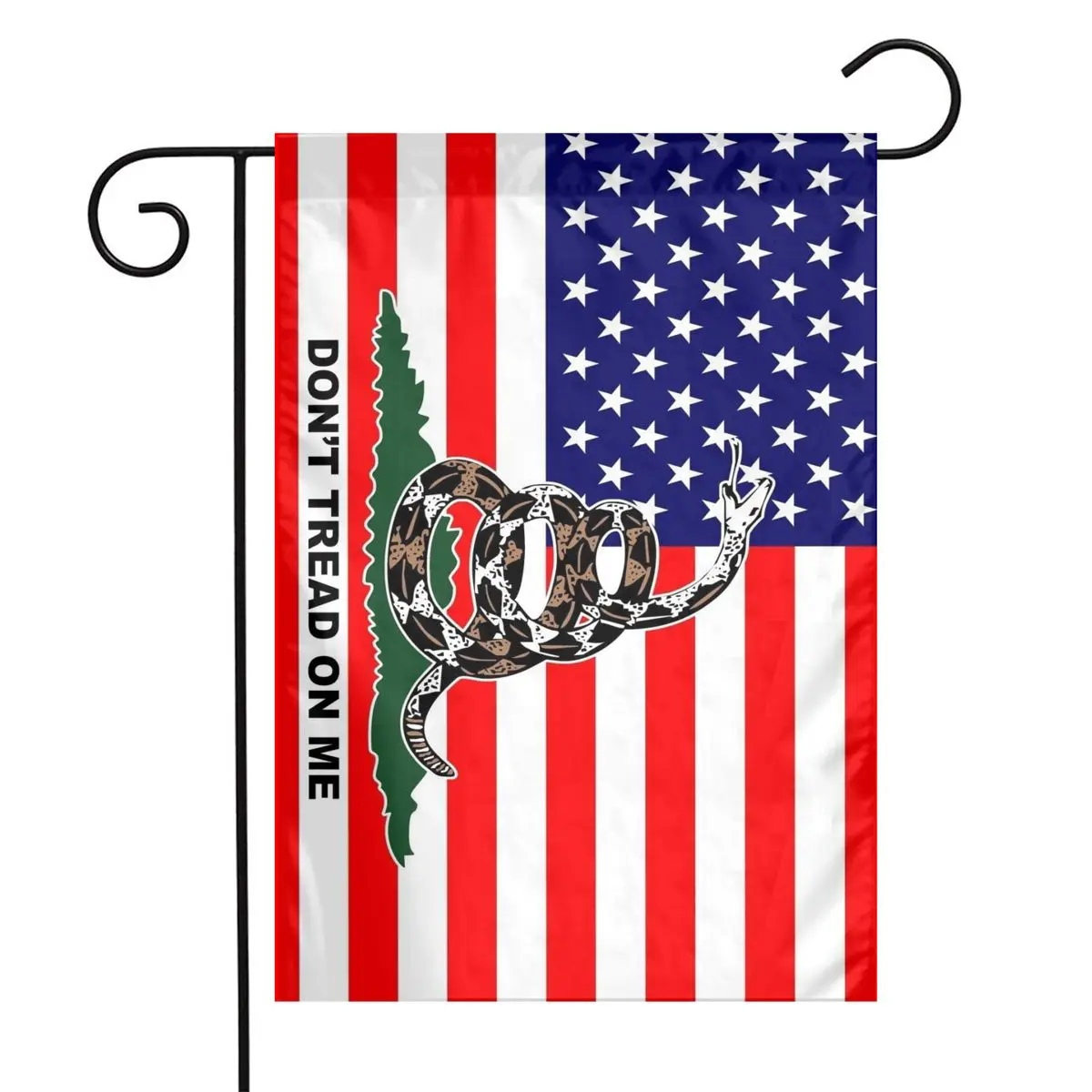 

12*18 дюймов, не трепывайте мой/украшенный Садовый флаг