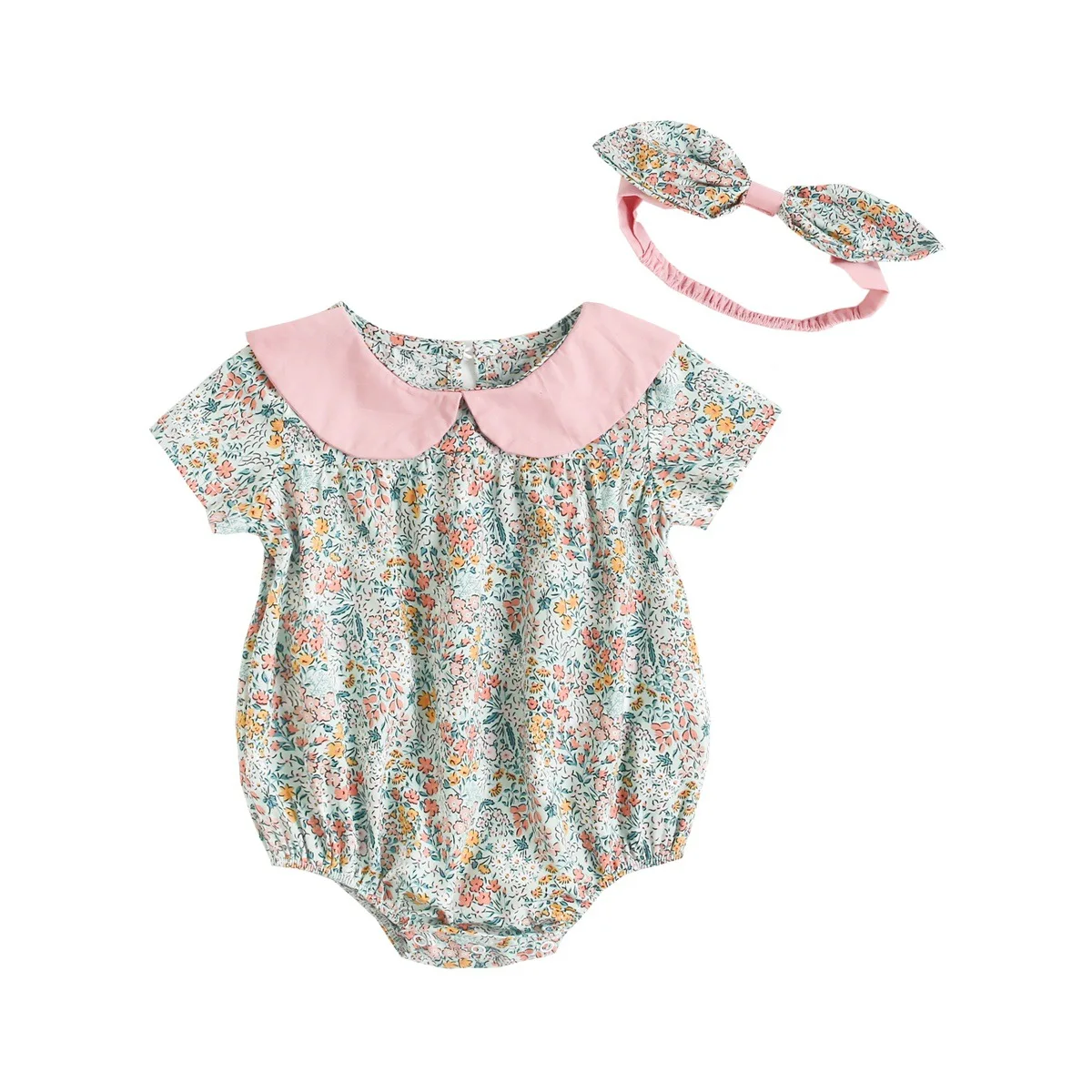 

Одежда для малышей; Летнее боди для новорожденных девочек; Милое хлопковое боди с цветочным рисунком для маленьких девочек; Одежда для малышей; Детский костюм из 1 предмета