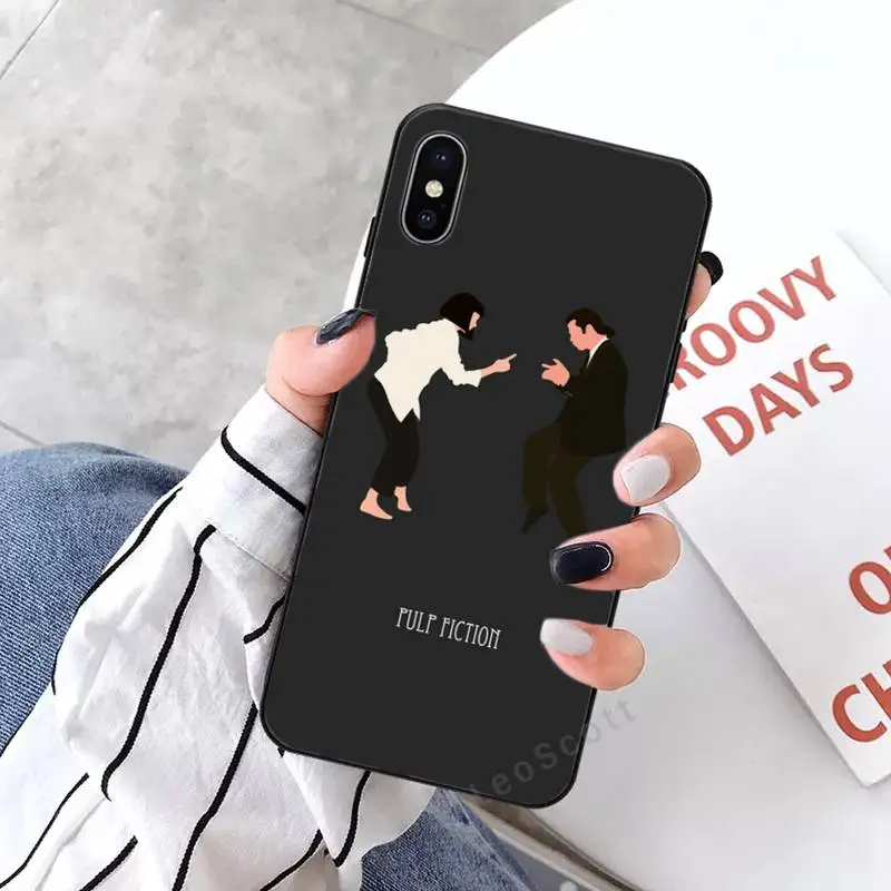 

PULP FICTION MOVIE POSTER Phone Cases for iPhone 11 12 mini pro XS MAX 8 7 6 6S Plus X 5S SE 2020 XR