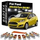 Безошибосветодиодный ная лампа BADEYA Canbus, комплект купольсветильник для чтения в салоне автомобиля 2002-2014 2015 2016 Ford Fiesta MK6 MK7, автомобильные аксессуары