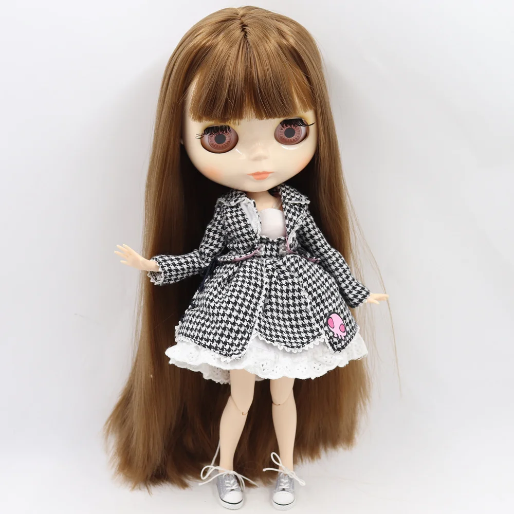 doll clothes shoes Blyth кукла комбинация глянцевое лицо, соединение тела, одежда плюс обувь 1/6 BJD, ICY, Pullip, Azone - Цвет: doll clothes shoes