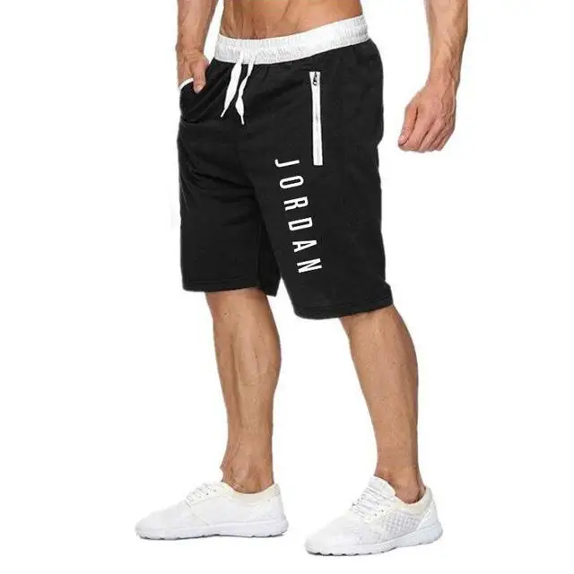 

2021 new men's sports pants men's fashion print pants 100% cotton shorts men's outdoor running track training pants